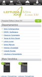 Mobile Screenshot of leituraxxi.com.br